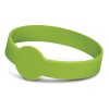 Maxi Silicone Bands - Debossed bright green